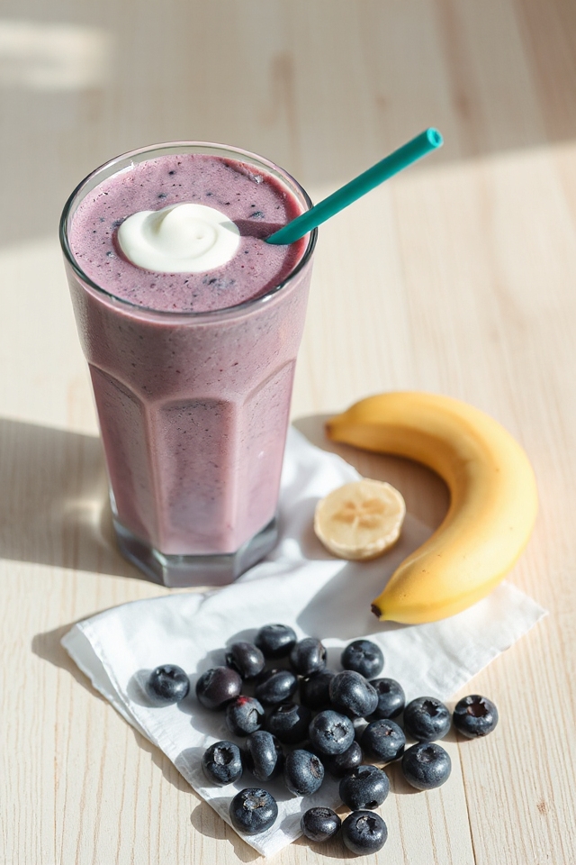 banana blueberry smoothie recipe