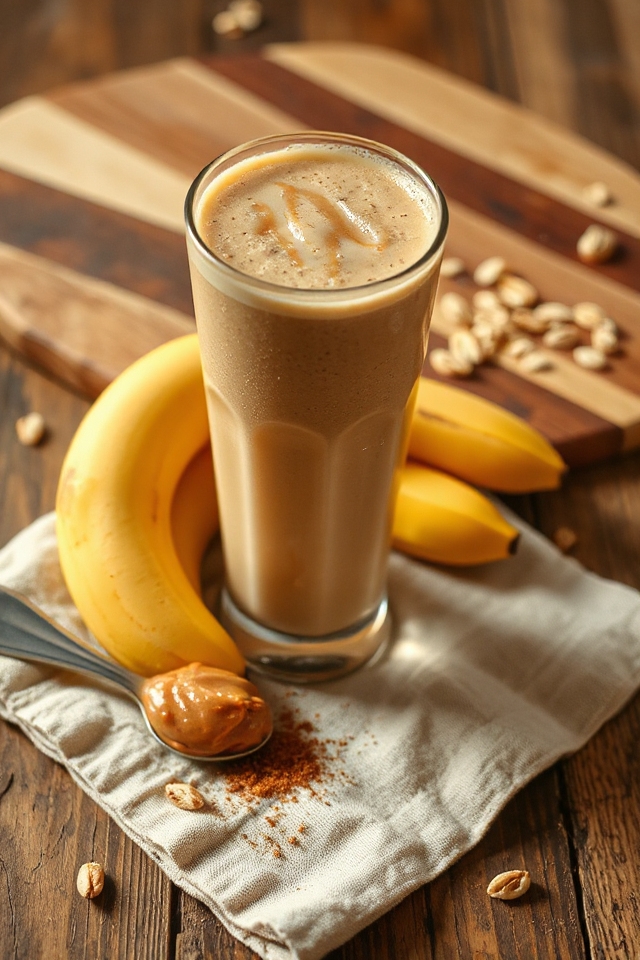 banana peanut butter smoothie