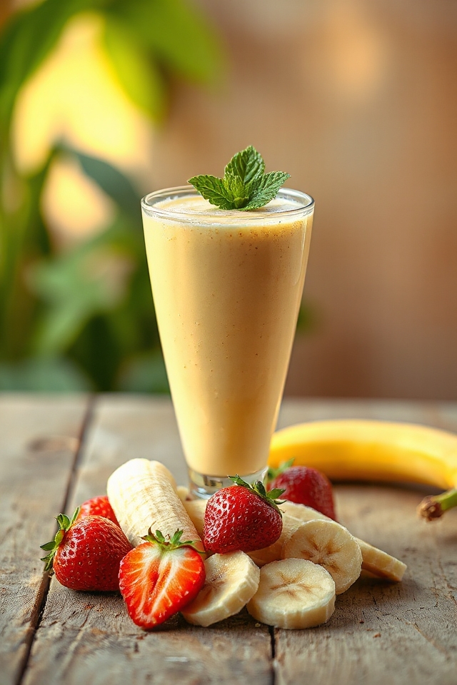 banana tofu smoothie recipe