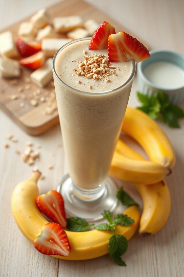 banana tofu smoothie recipe