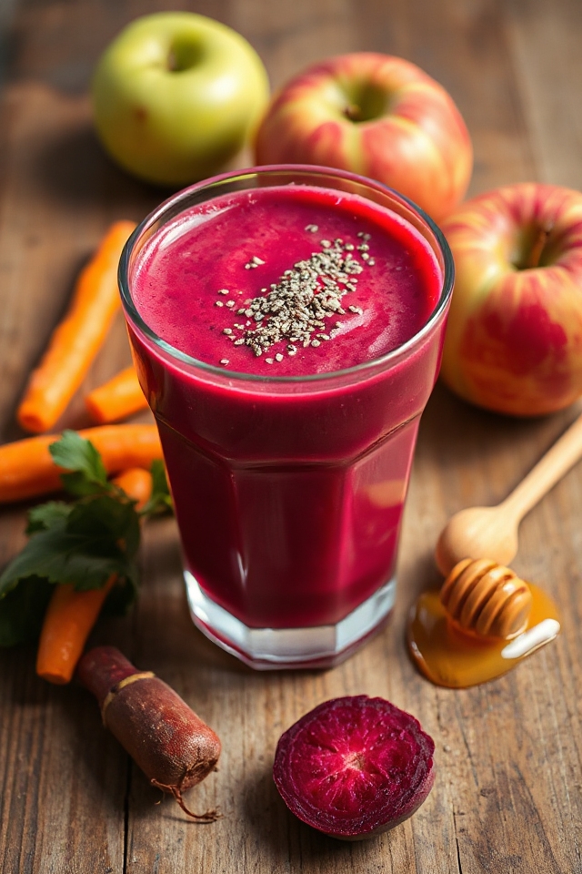 beet smoothie preparation guide