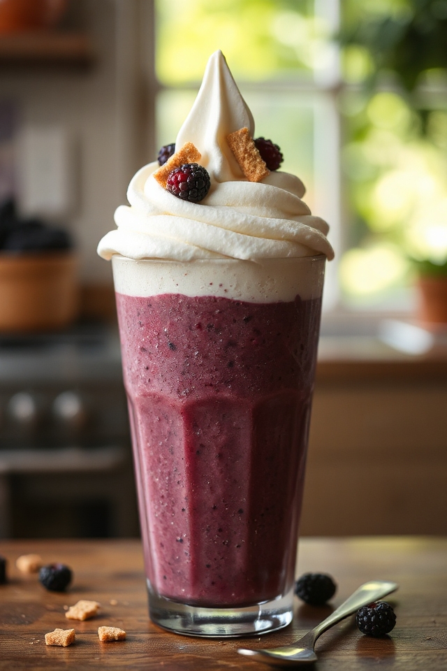 berry cobbler smoothie recipe