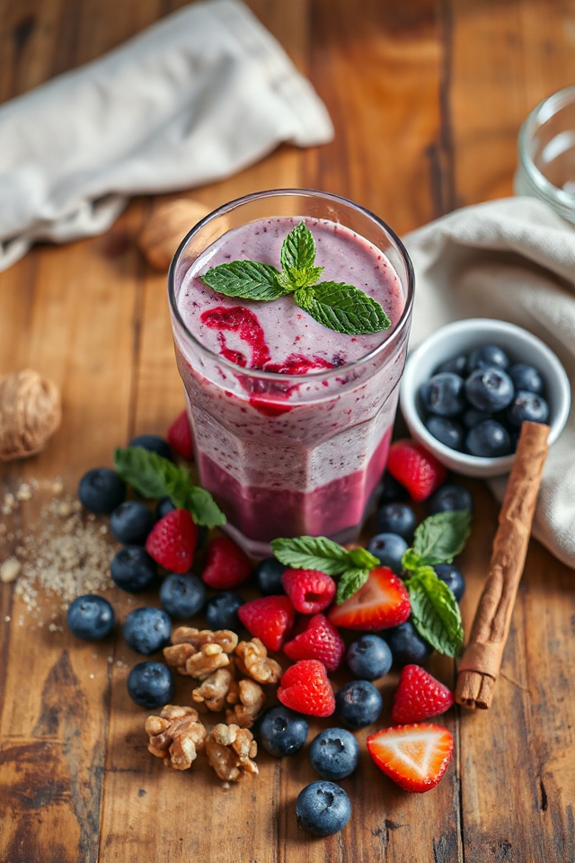 berry smoothie preparation guide