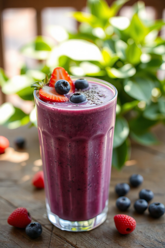 berry tofu smoothie recipe