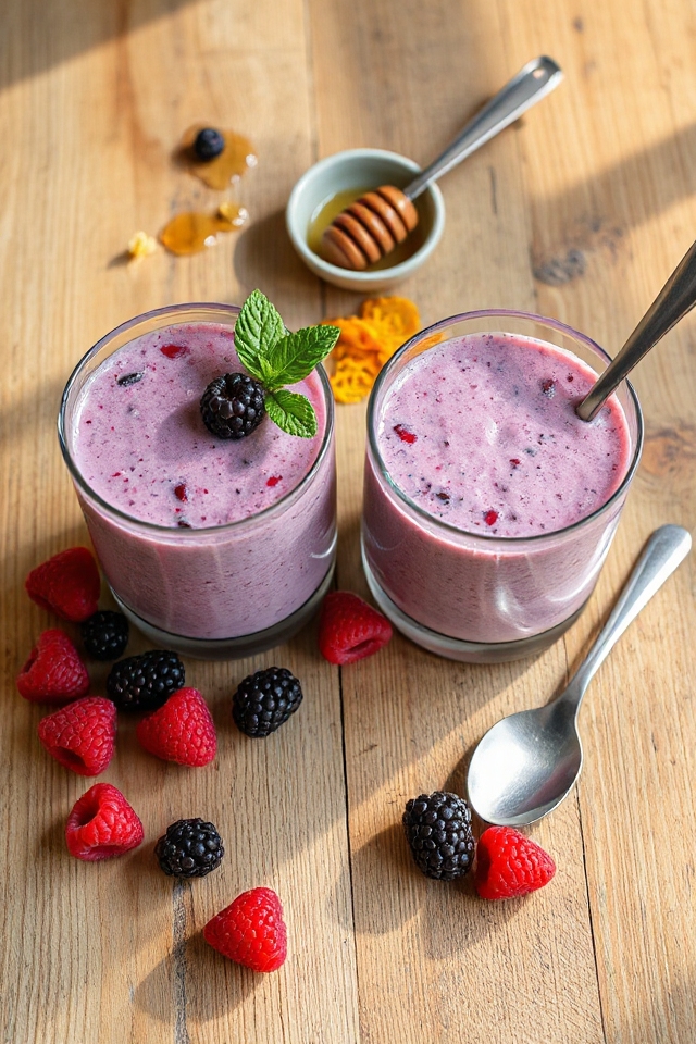 berry yogurt smoothie recipe