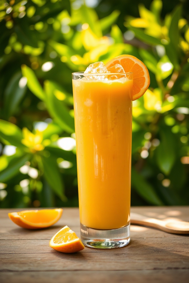blend frozen orange goodness