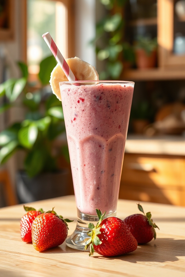 blend fruits with juice