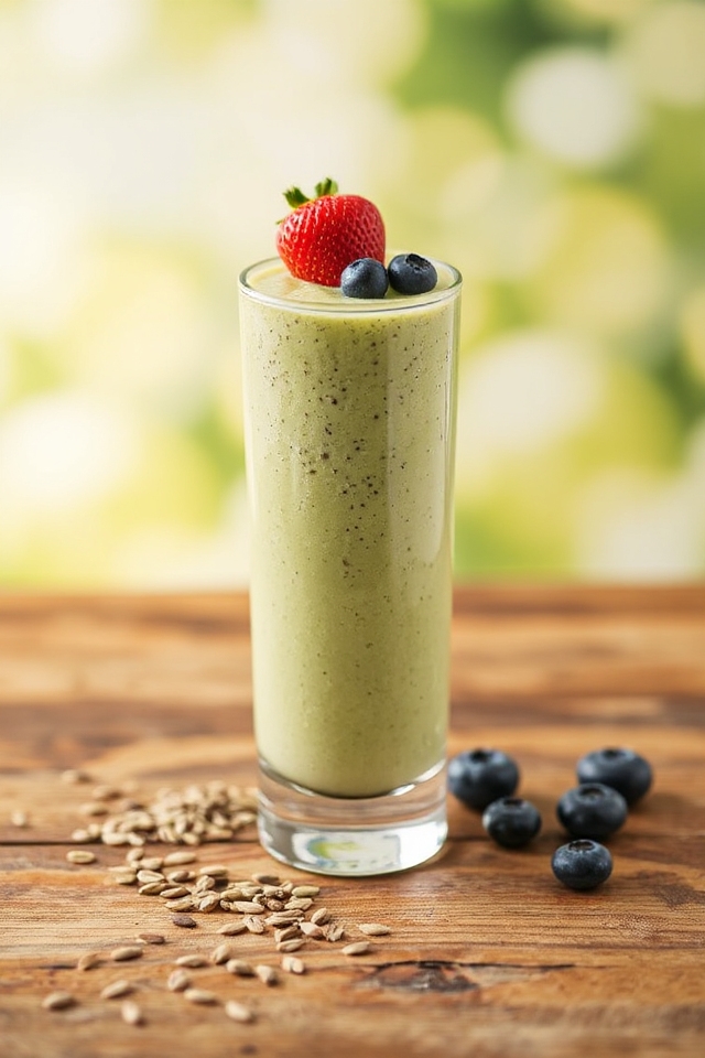 blend nutritious fruit smoothie