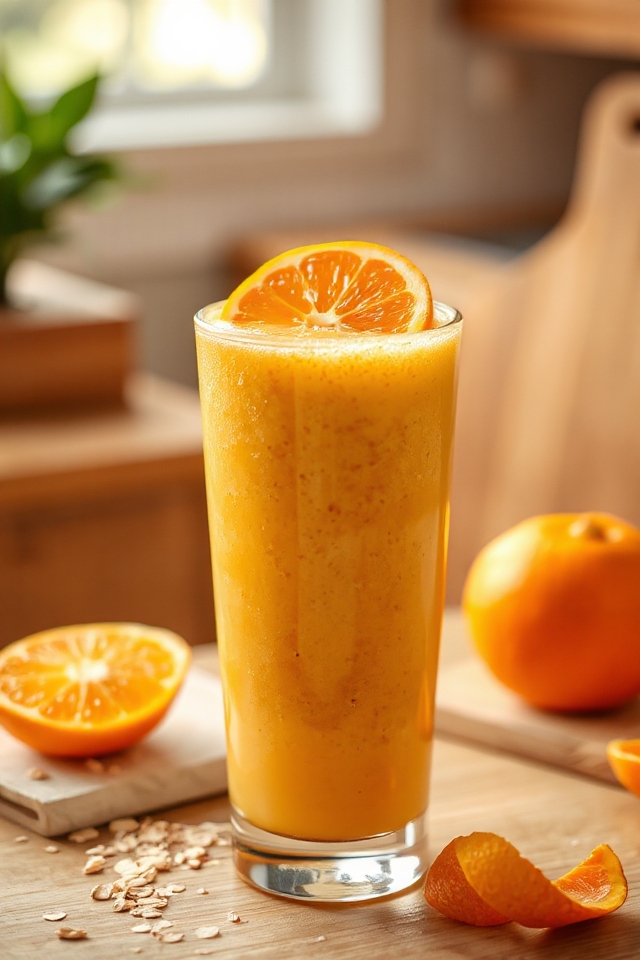 blend oats bananas clementines