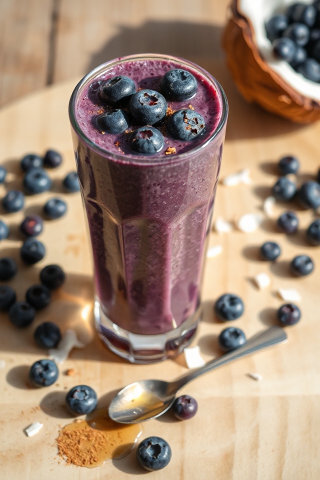 blueberry coconut smoothie recipe