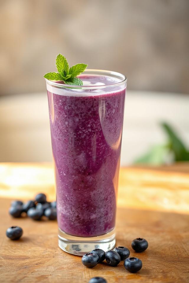 blueberry coconut smoothie recipe