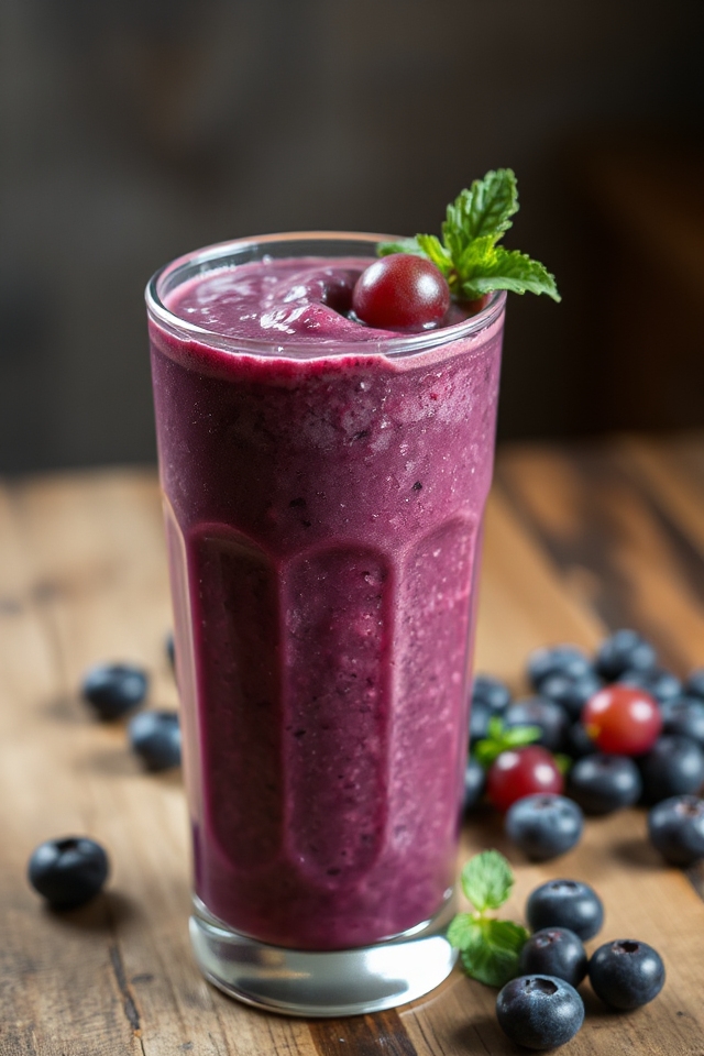 blueberry grape smoothie recipe