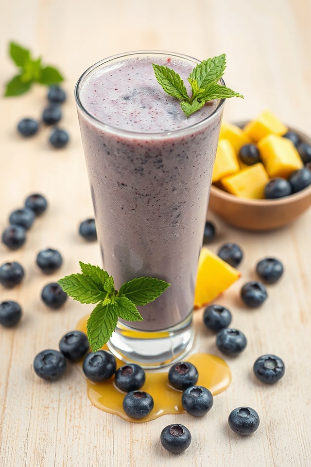 blueberry pineapple smoothie recipe