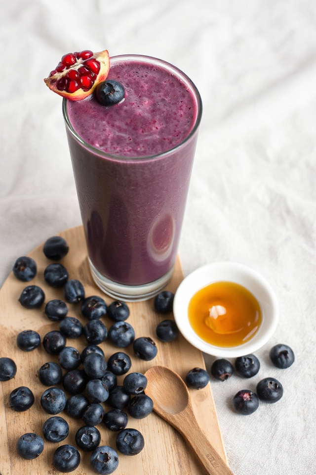 blueberry pomegranate smoothie recipe
