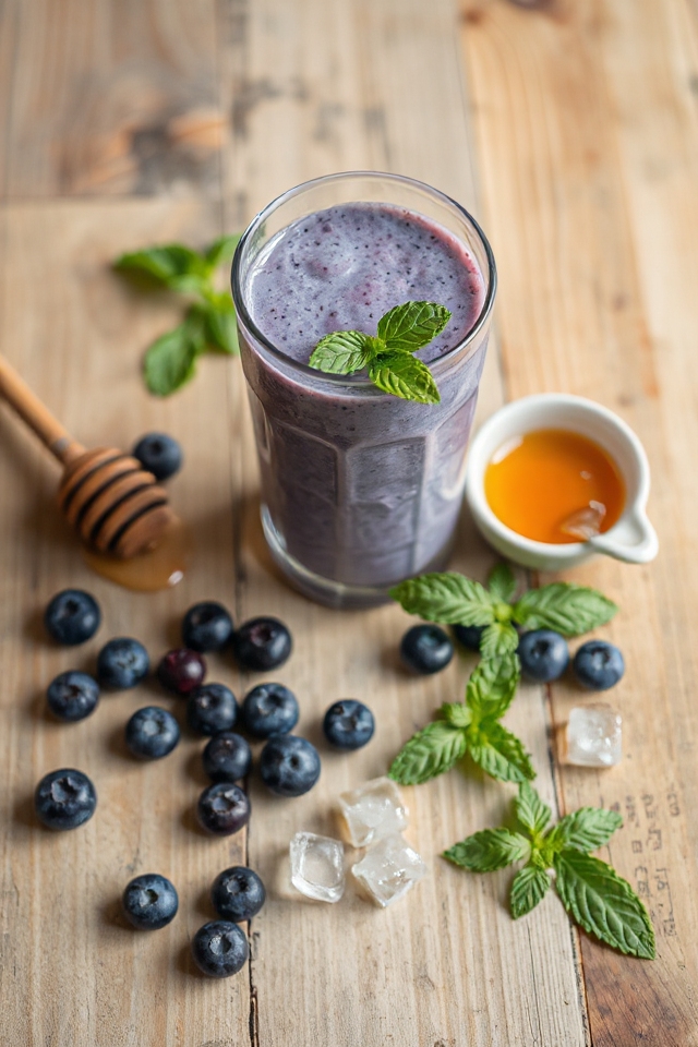 blueberry yogurt smoothie recipe