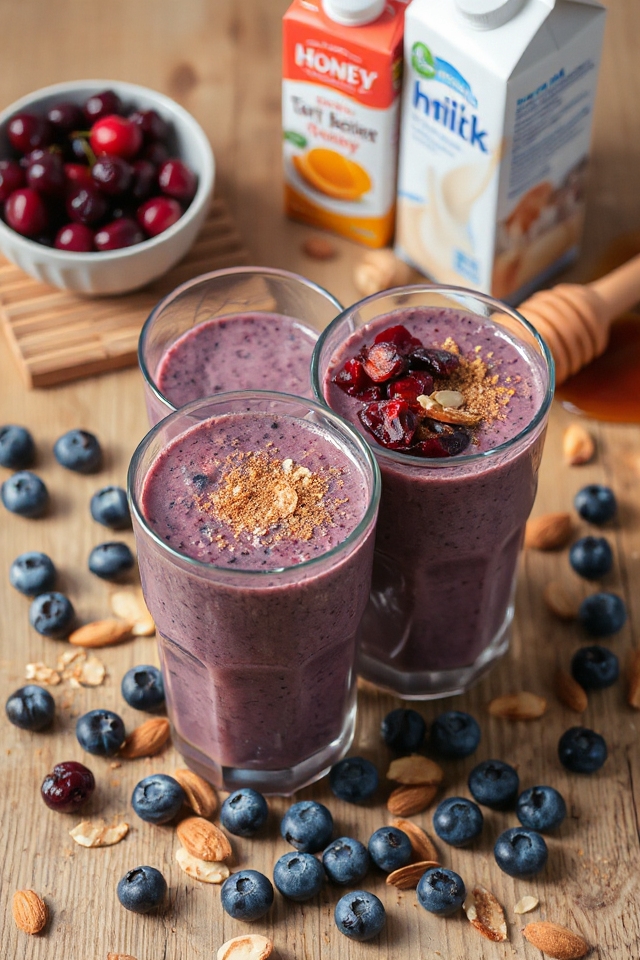 cherry berry smoothie recipe
