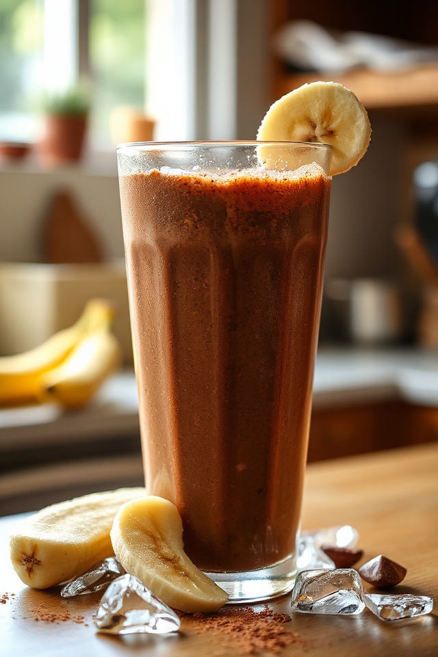 chocolate banana smoothie recipe