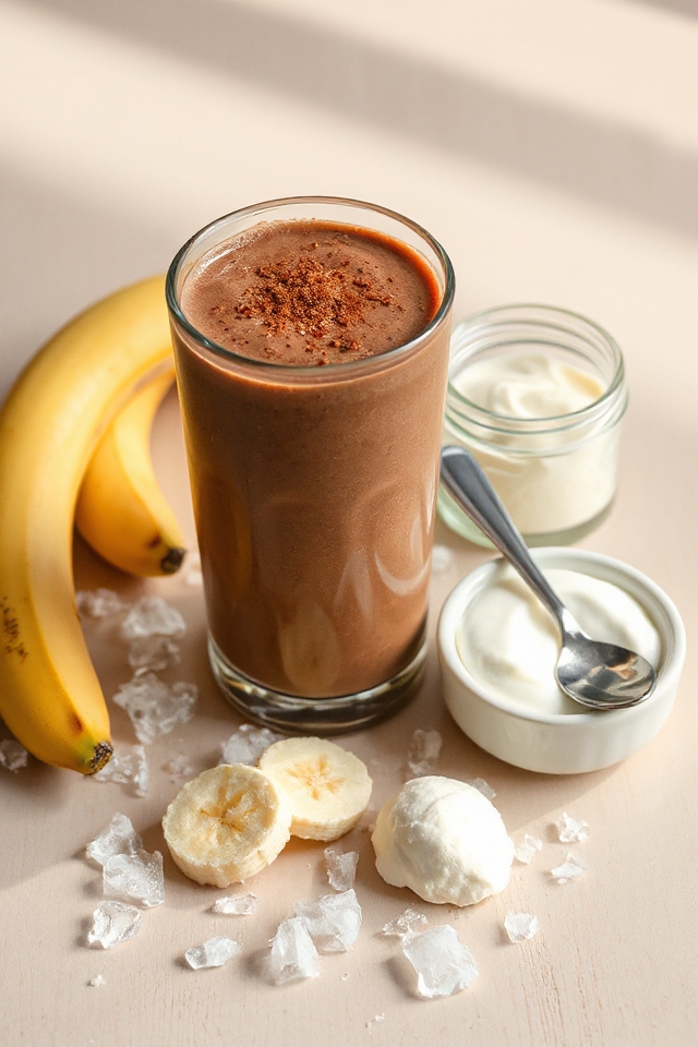 chocolate protein smoothie recipe