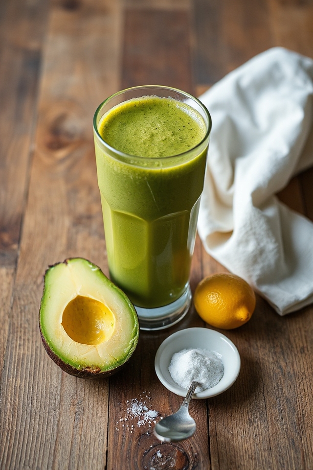 creamy avocado smoothie recipe