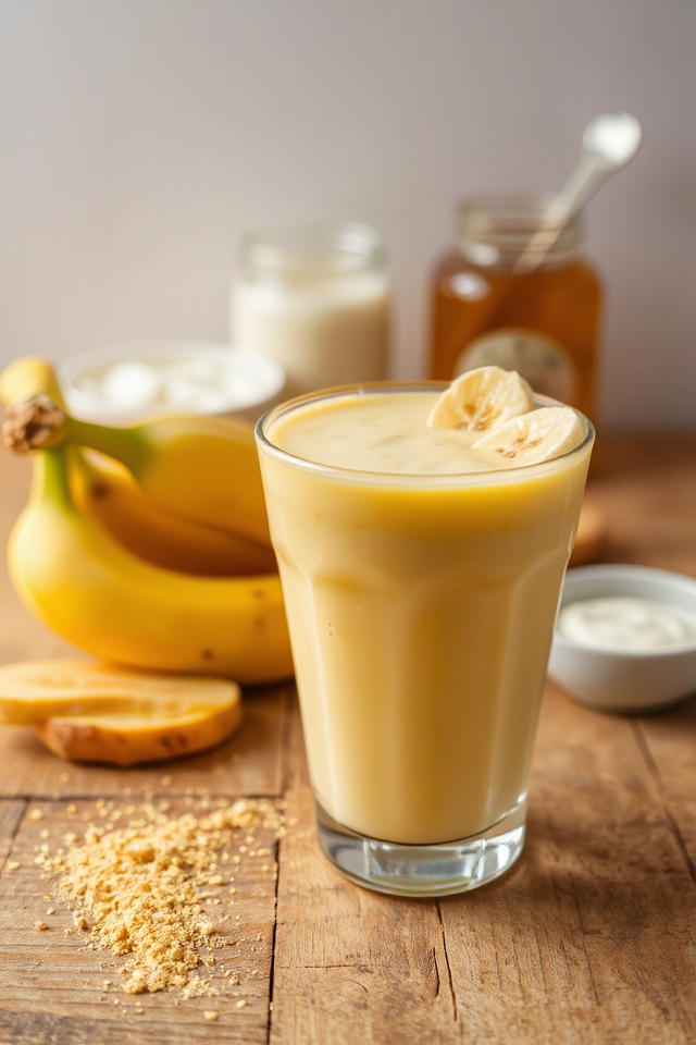 delicious banana smoothie recipe