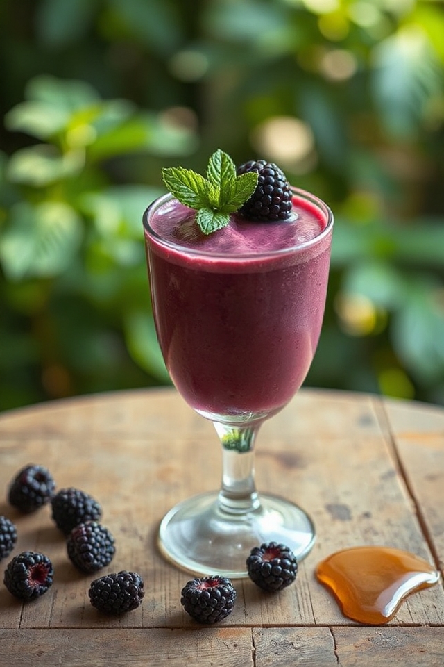 delicious blackberry smoothie recipe