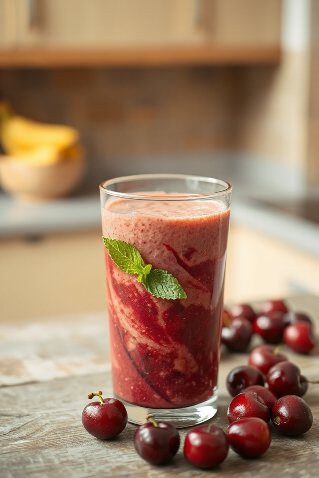 delicious cherry smoothie recipe