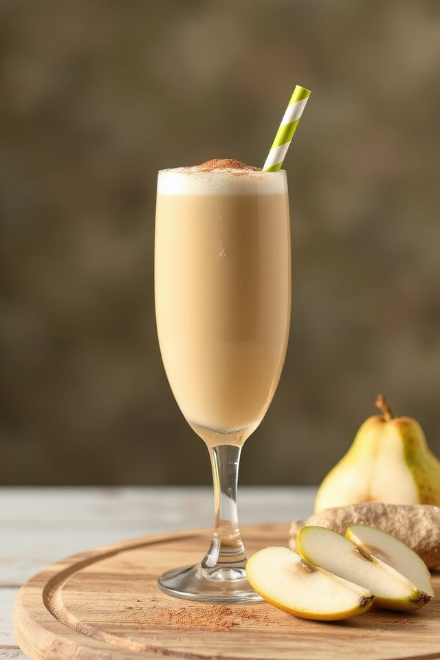 delicious pear smoothie recipe