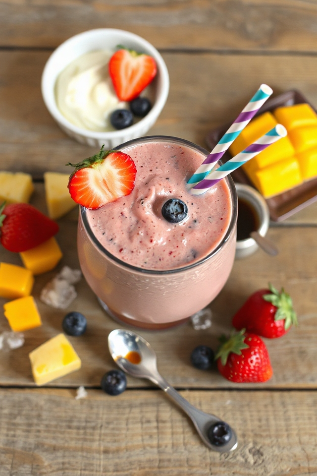 frozen fruit smoothie recipe