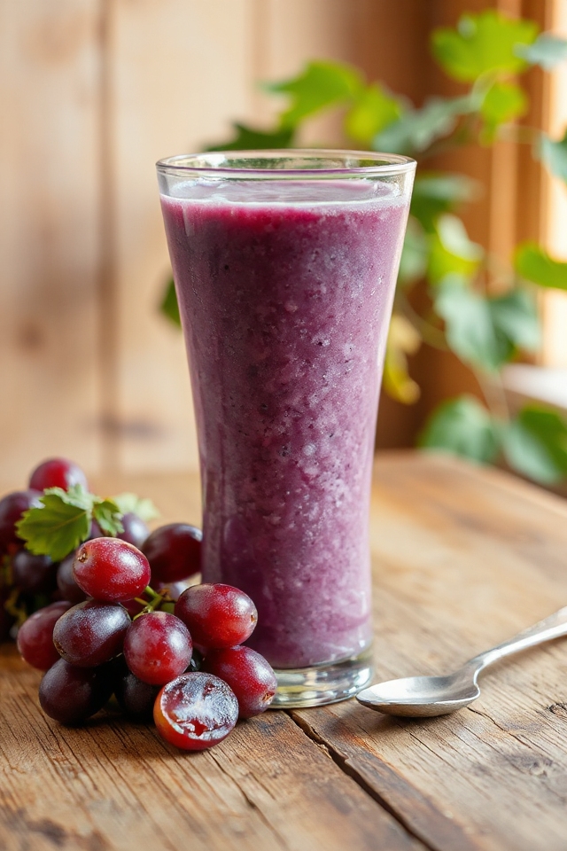 grape smoothie preparation guide