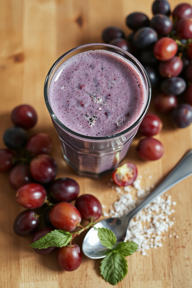 grape smoothie preparation guide