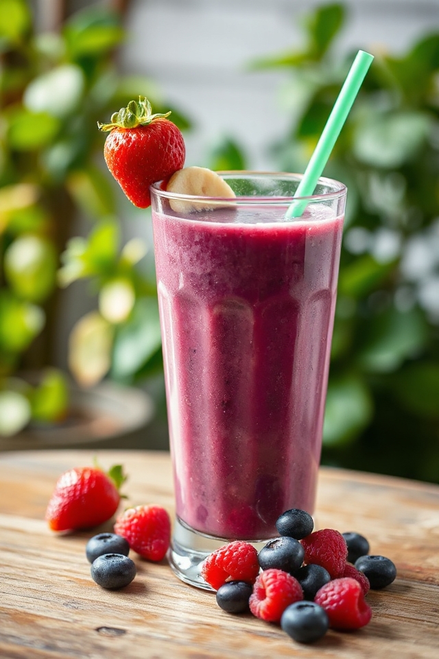 healthy berry smoothie recipe
