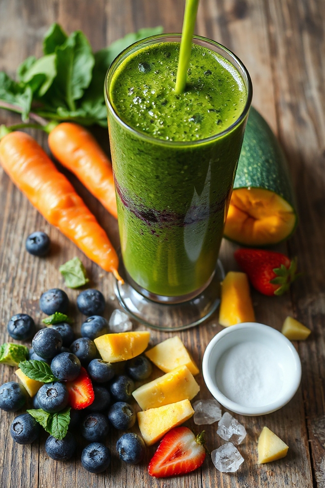 healthy green smoothie recipe