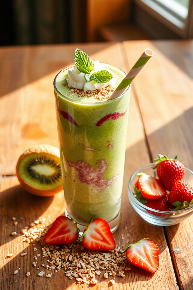 kiwi strawberry smoothie recipe