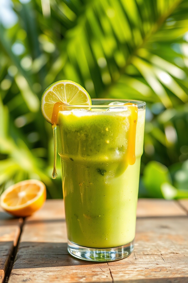 lime smoothie blending instructions