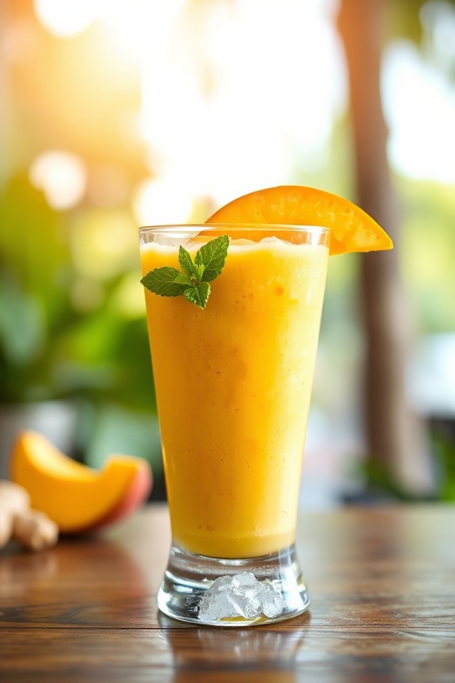 mango ginger smoothie recipe