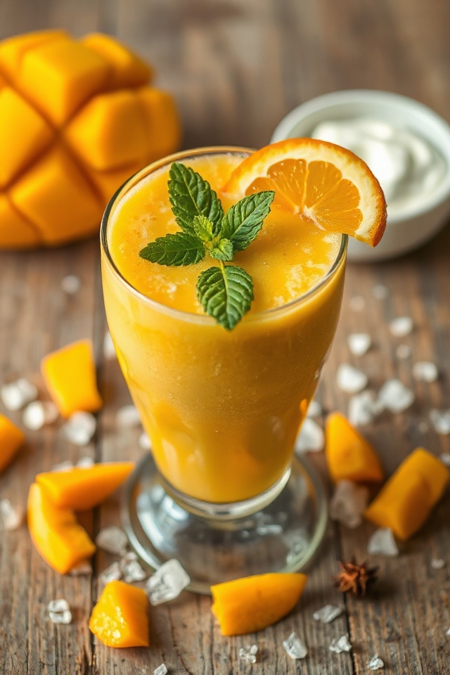 mango orange smoothie instructions