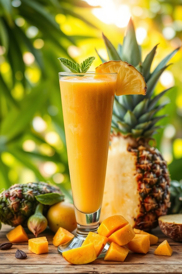 mango pineapple smoothie recipe