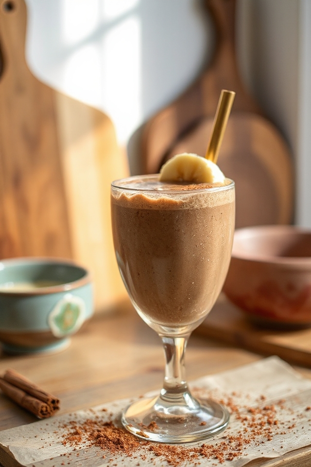 mocha smoothie recipe instructions