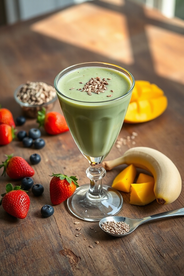 nutritious blended fruit drink
