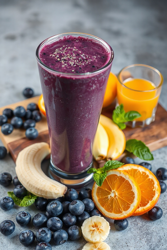 nutritious blueberry smoothie recipe