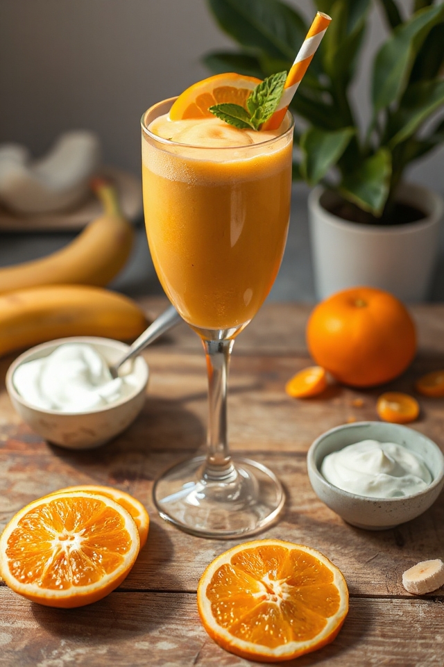 orange creamsicle smoothie recipe