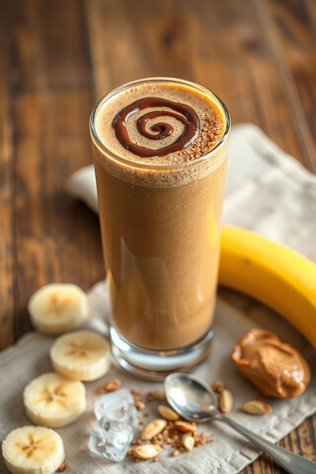 peanut butter banana smoothie
