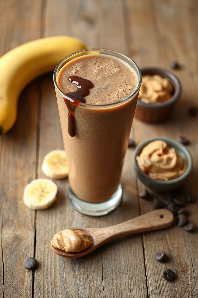 peanut butter banana smoothie
