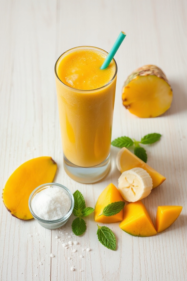 pineapple mango smoothie recipe