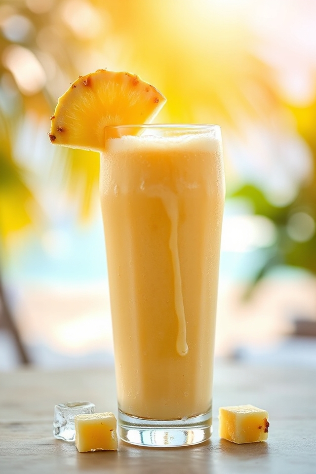 pineapple smoothie recipe instructions