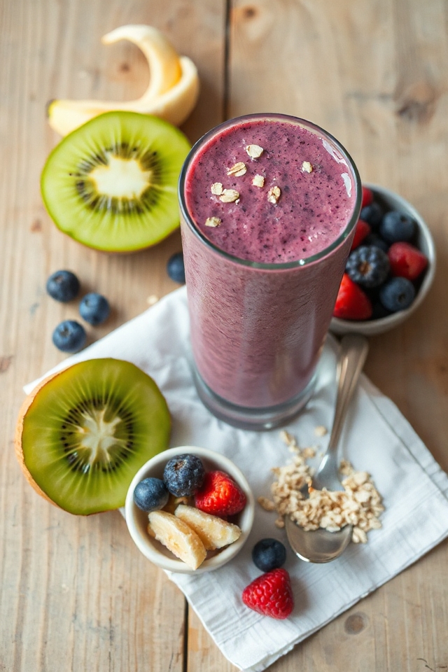 protein packed fruit blend
