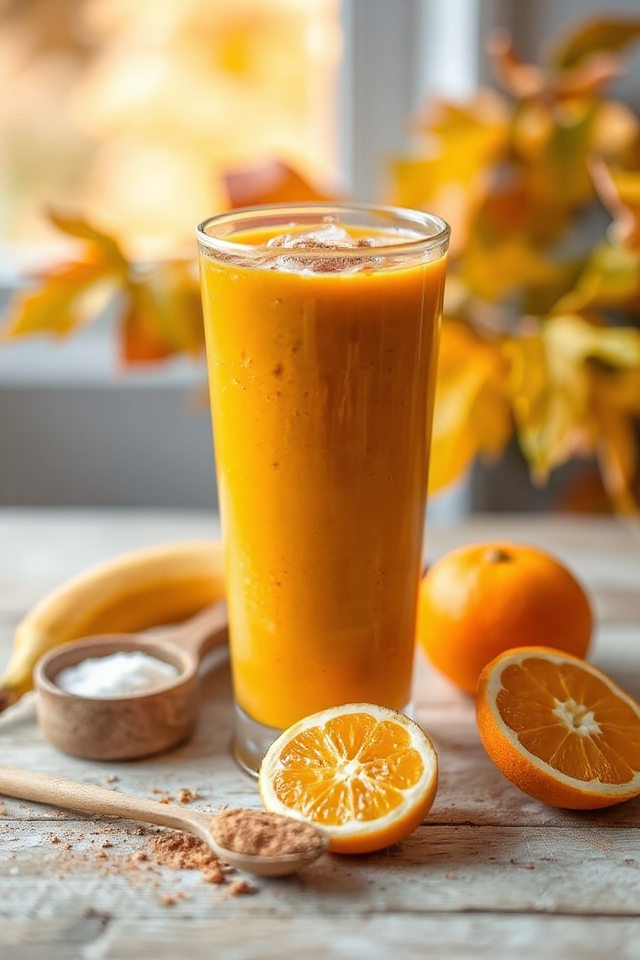 pumpkin smoothie recipe instructions