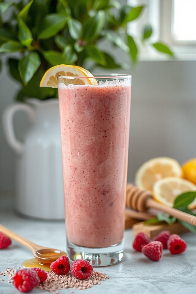 raspberry lemon smoothie recipe