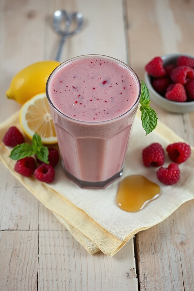 raspberry lemon smoothie recipe