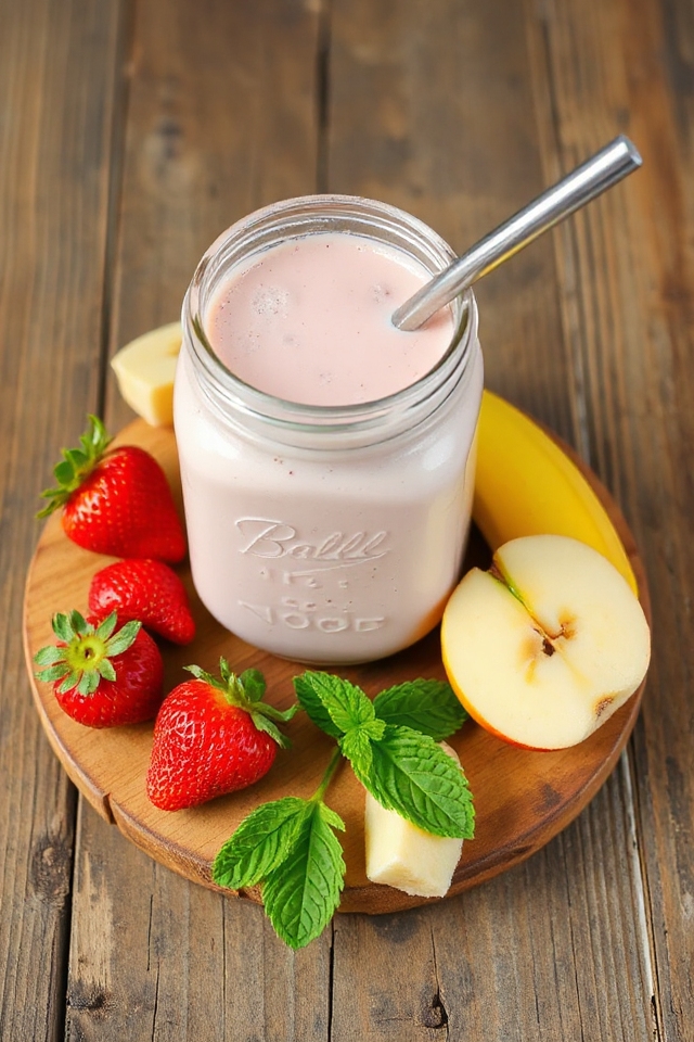 refreshing mixed fruit blend